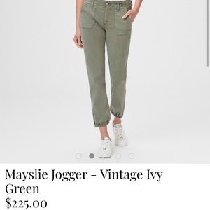 Mayslie Jogger, Vintage ivy green